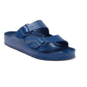 Birkenstock Essentials Arizona Waterproof Navy Slide Sandal Men’s 11 US 44 EUR